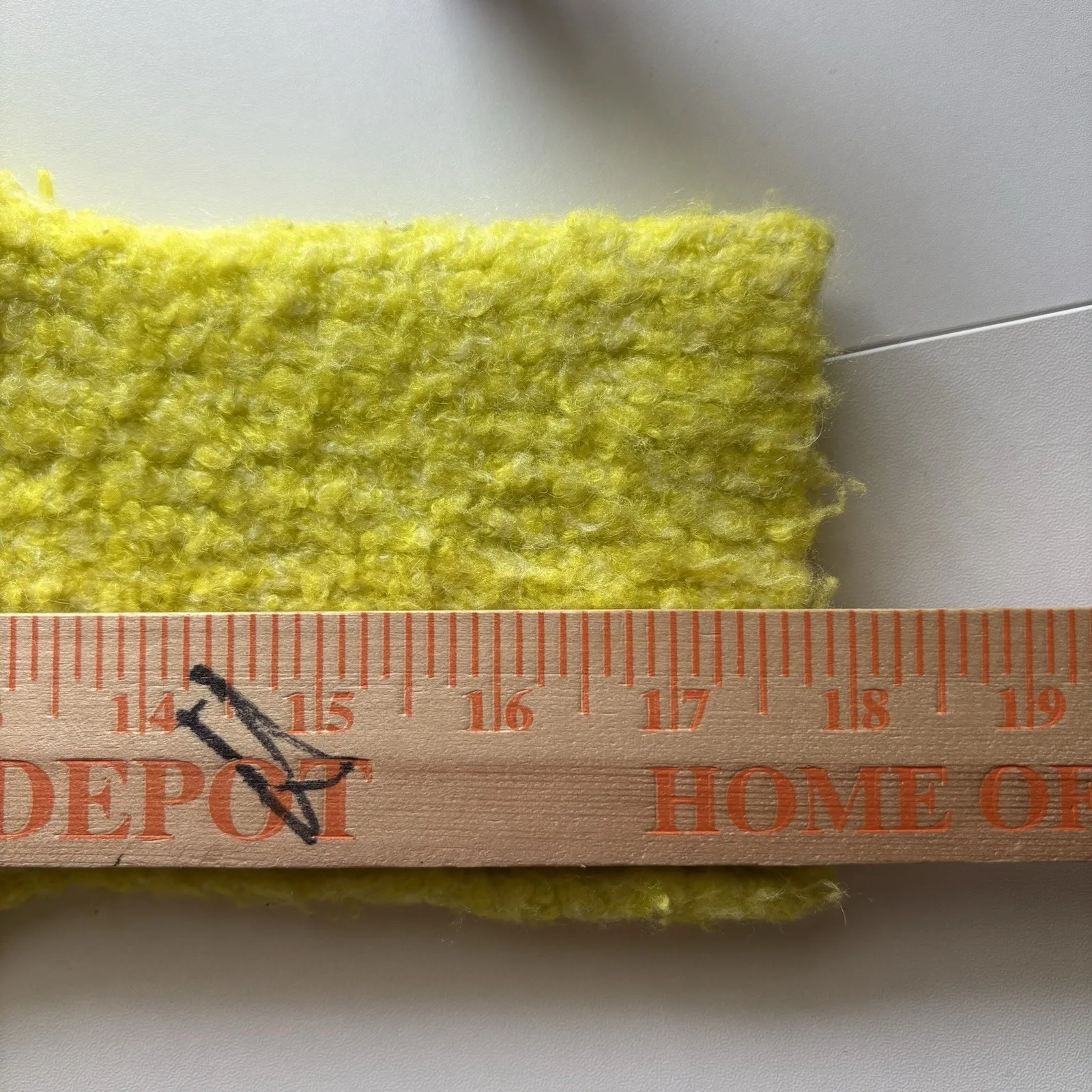 Free People Small‎ Citron Yellow Moira Slouchy Tunic Sweater Wool Blend Relaxed - Image 9