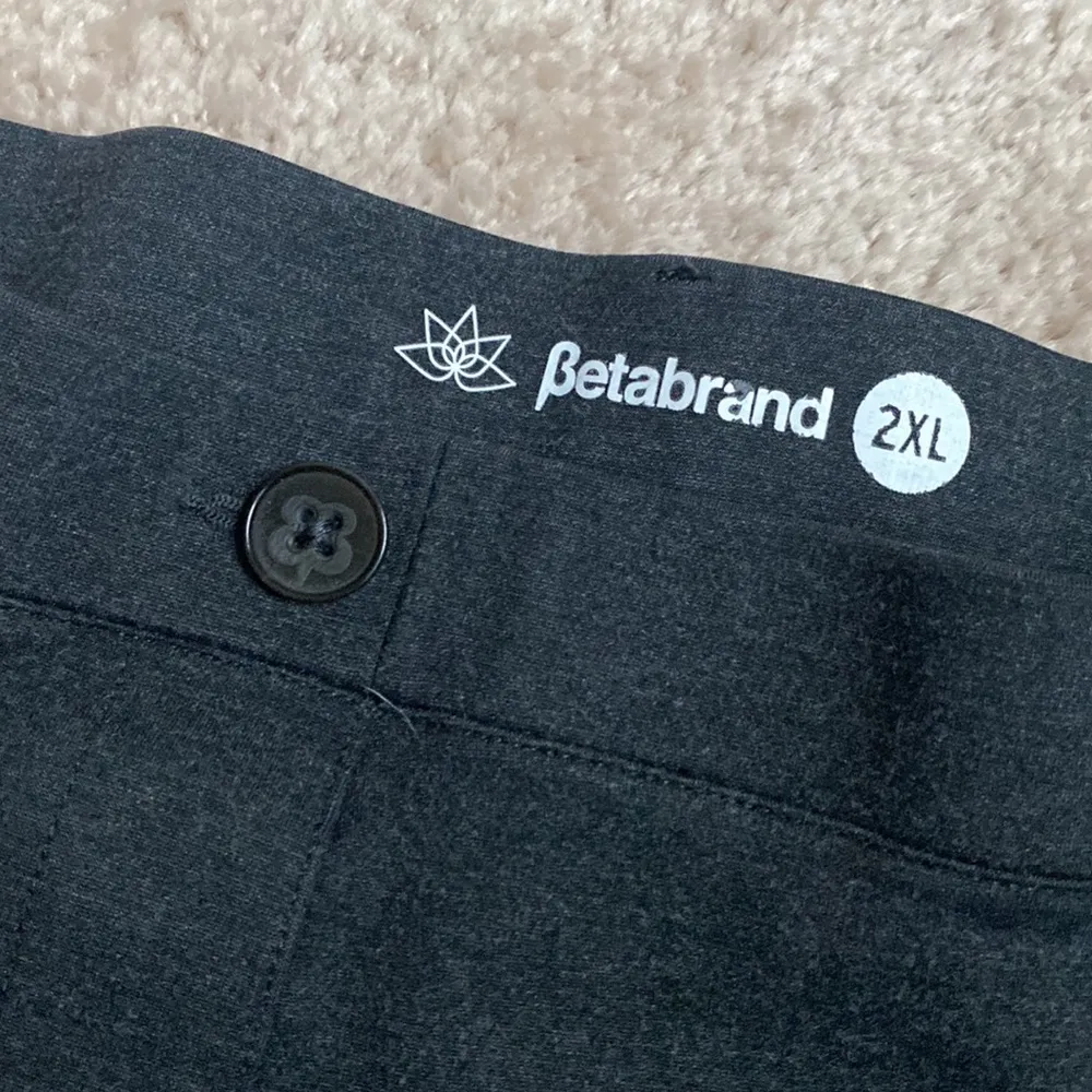 Betabrand Straight Leg Classic Pull On Dress Yoga Pant Work Professional Comfort - Image 7