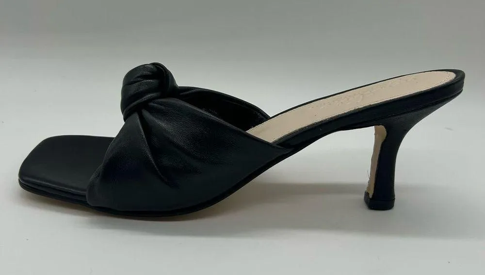 Journee Signature Sandals Women 11 Black Finlee Leather Dress Nordstrom $149 NEW - Image 3