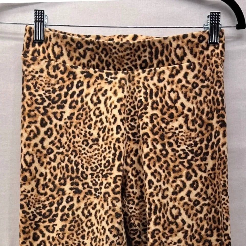 Forever 21  Leopard‎ Print Leggings Brown Medium - Image 3