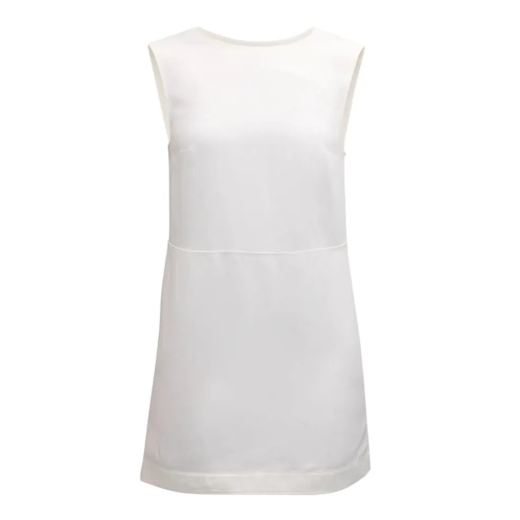 Loulou Studio Hoya Sleeveless Dress in Ivory Medium New Womens Mini backless White - Image 8