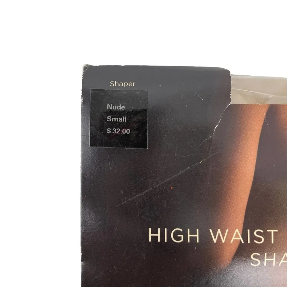 NWT Talbots Body Shaper High Waisted Mid Thigh Stretch Shorts in Nude Size Small - Image 5