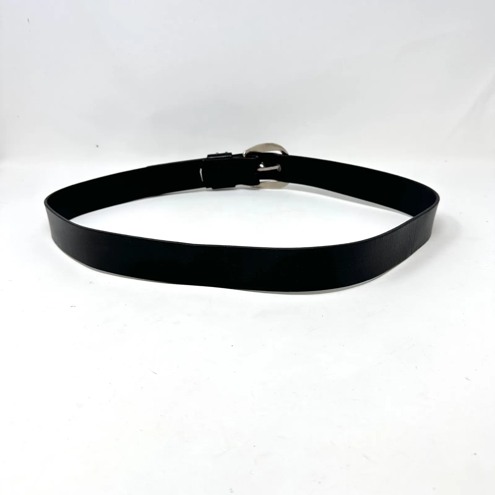 Unbranded Studded Loop 1.5"‎ Black Leather Belt XL - Image 4