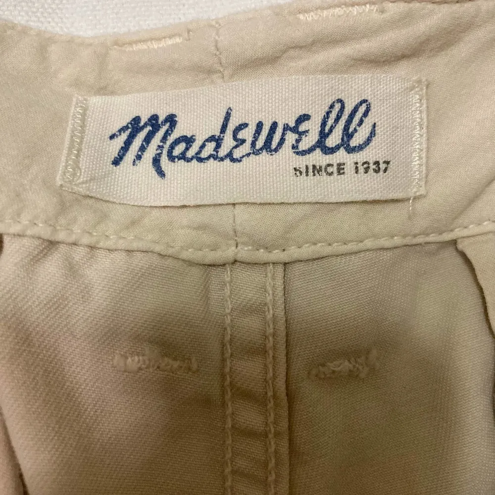 Madewell Cropped Rivington Trousers Rip and Repair Edition Size 27 - Image 5