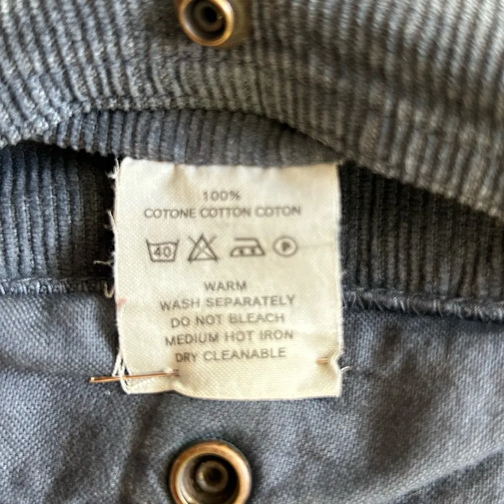 Kapital Blue Handed Corduroy Bush Pant. The color is a dark blue - Image 11