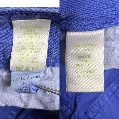 Lilly Pulitzer Worth Straight Leg Ankle Denim Jeans Low Rise Casual Hipster sz 4 - Image 10