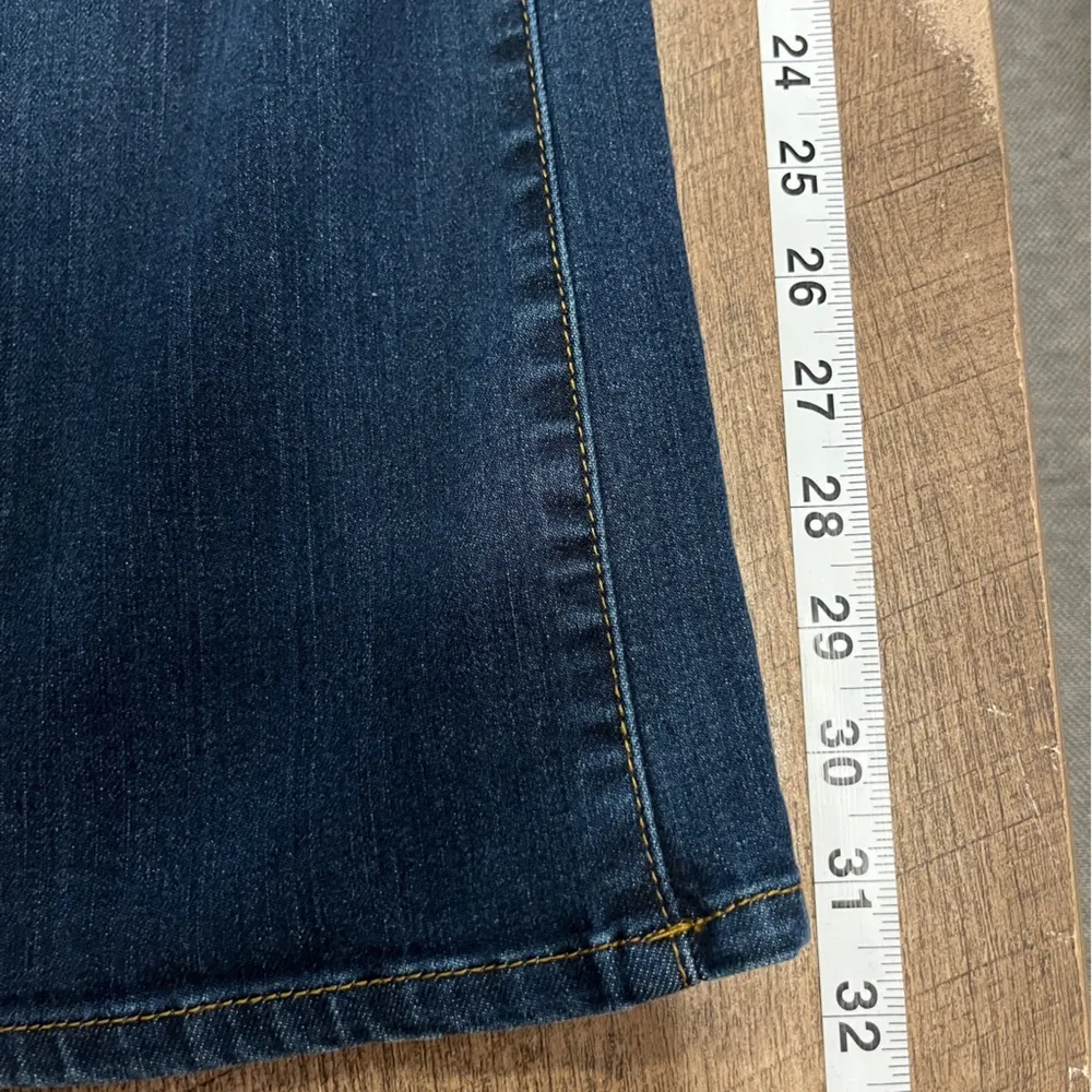 Kut From The Kloth Farrah Baby Bootcut Denim Jeans Size 6 Dark Wash Festival - Image 9