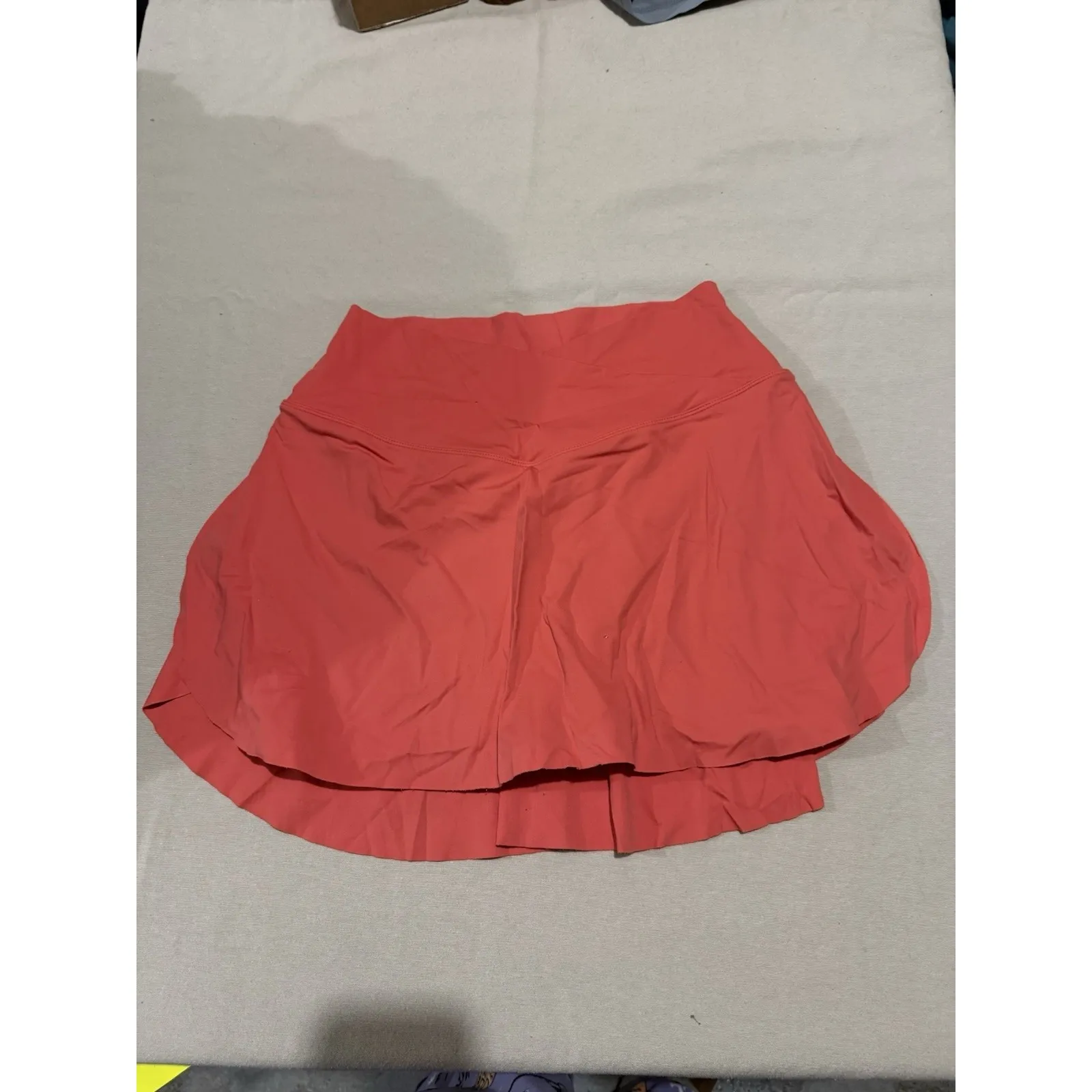 Brito Women's Crossover Tennis Skirt with Shorts Coral Size M Size M - Image 5
