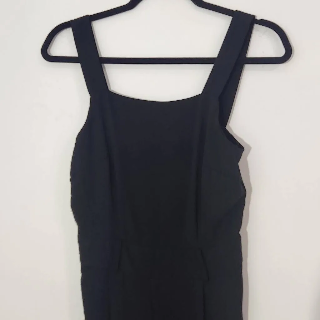 Miss Selfridge Black Sleeveless Jumpsuit Size 4 Simple Black Jumpsuit - Image 3