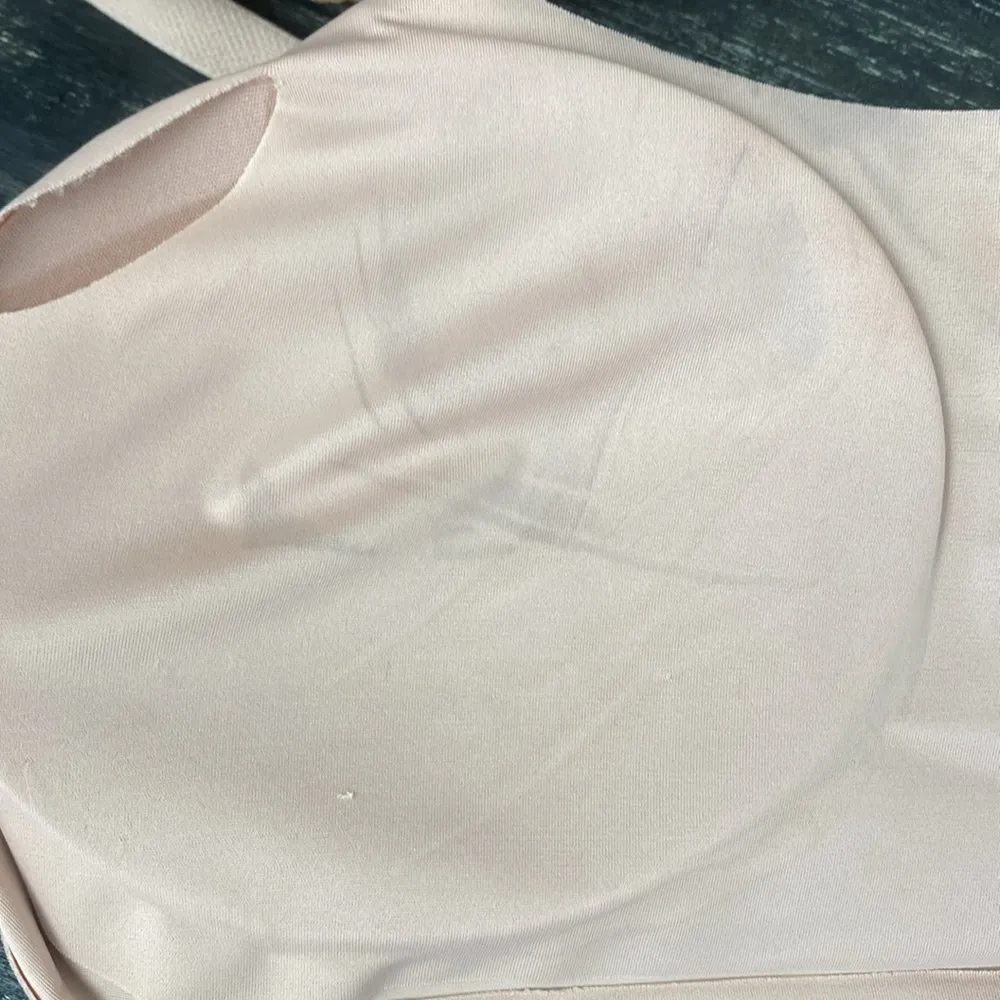 Soma Nude Enbliss Luxe Adjustable Wire Free Bralette M Tan Size M - Image 8