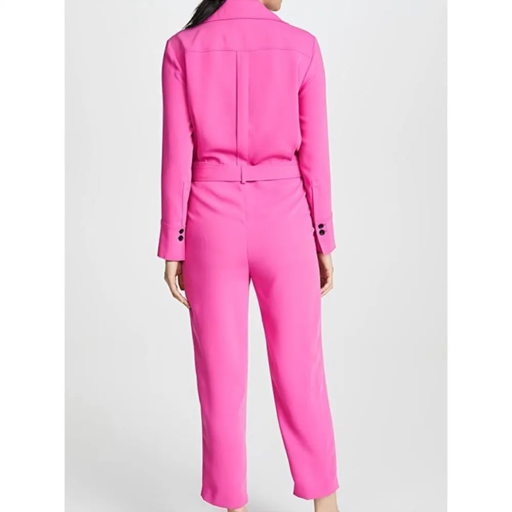 Kenzo Fuschia belted Jumpsuit Pink Size undefined - Image 2