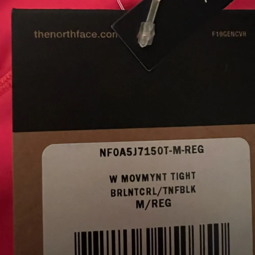 The North Face womens red black trail pants - Image 4