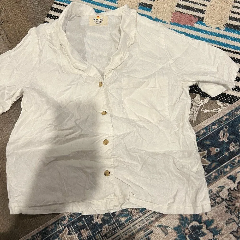 Marine Layer xs blouse - Image 3