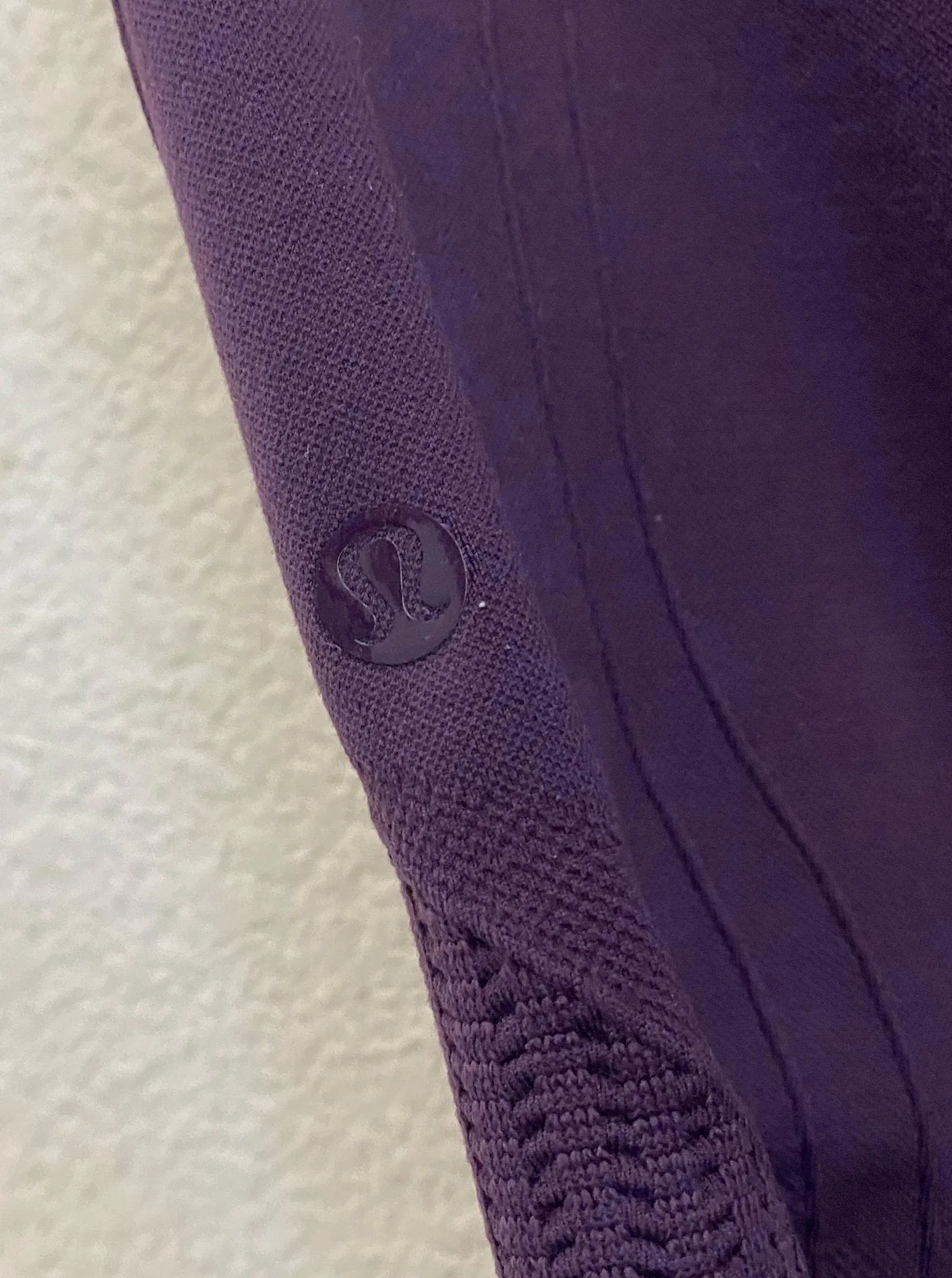 Deep Zinfandel Flow & Go Seamless Crop Pant - Image 5