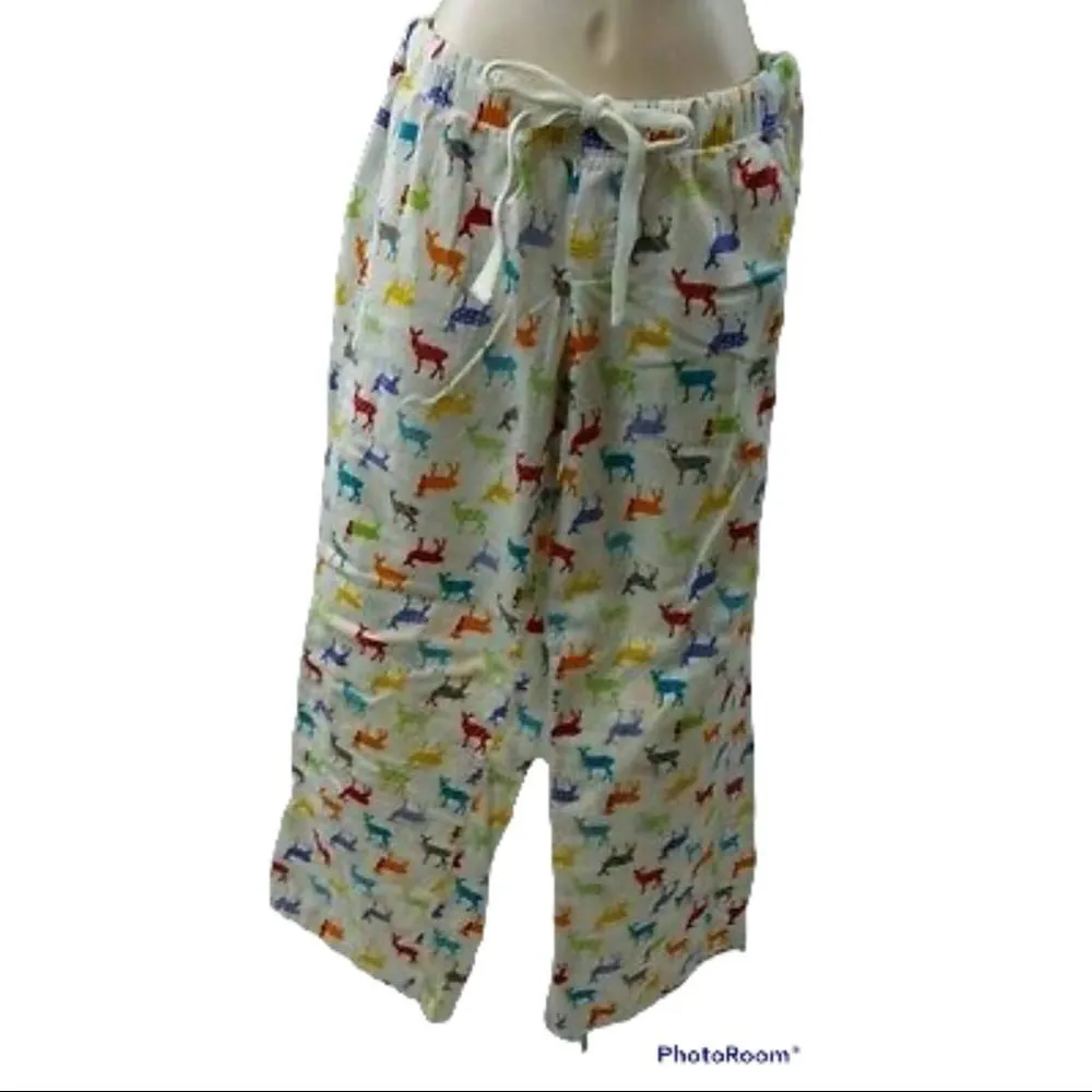 ✨ Old Navy Flannel Pajama Pants Deer Print✨ - Image 3