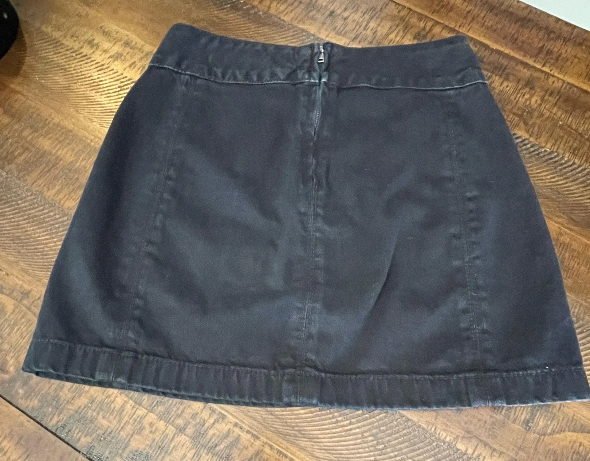 Modern Femme Denim Mini Skirt Black Size 0 - Image 5