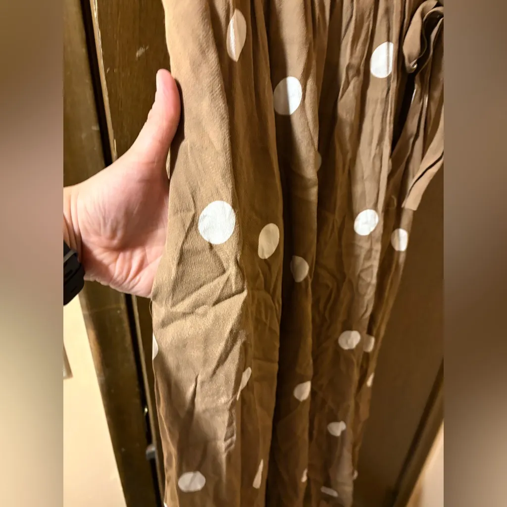 NWT Anthropologie Maeve Bernice Polka Dot Wrap Dress - Image 10