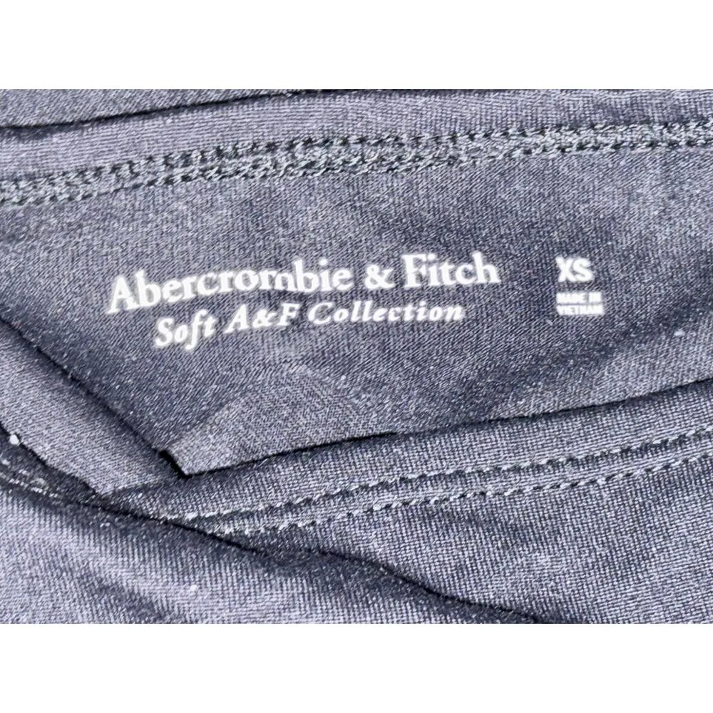 NEW Abercrombie & Fitch Soft A&F Collection Black Sleeveless Tank Bodysuit Sz XS - Image 4