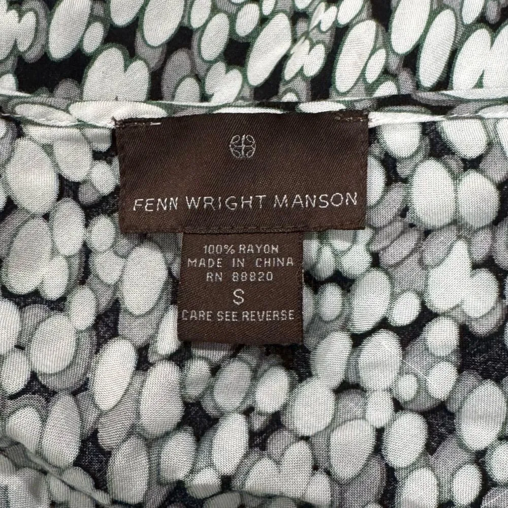 Fenn Wright Manson Draped Sleeveless Blouse Top Women's Small - Image 2