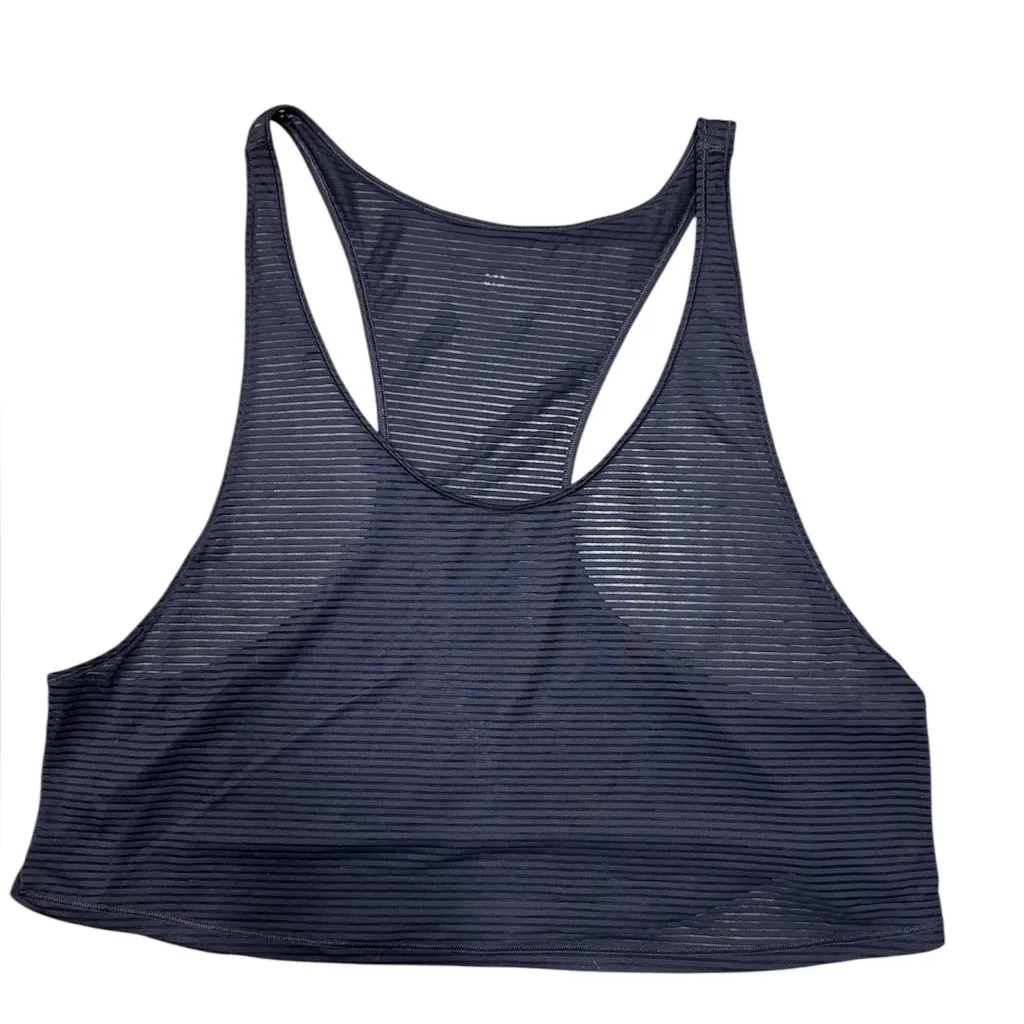 Lululemon All Love Striped Mesh Cropped Tank - Image 5