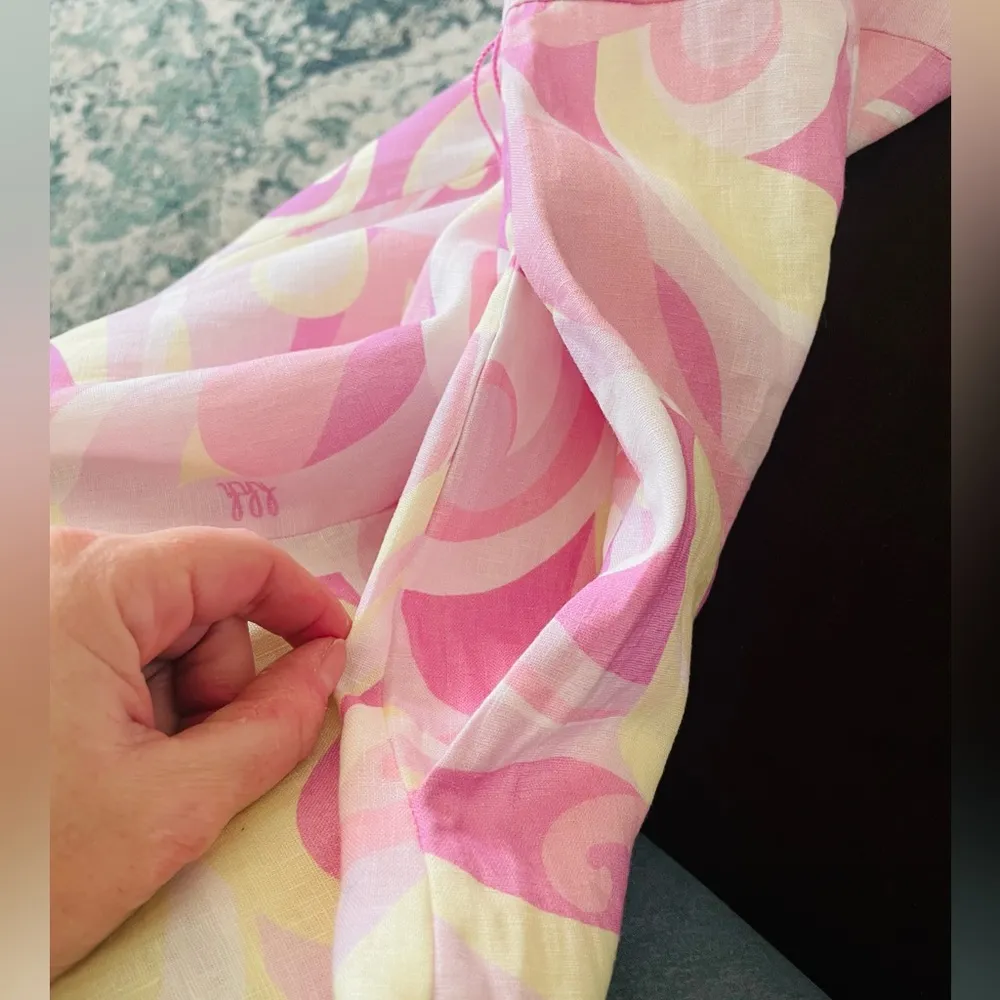 NWT Hill House Lily Candy Kaleidoscope Pink Dress Size XXS - Image 11