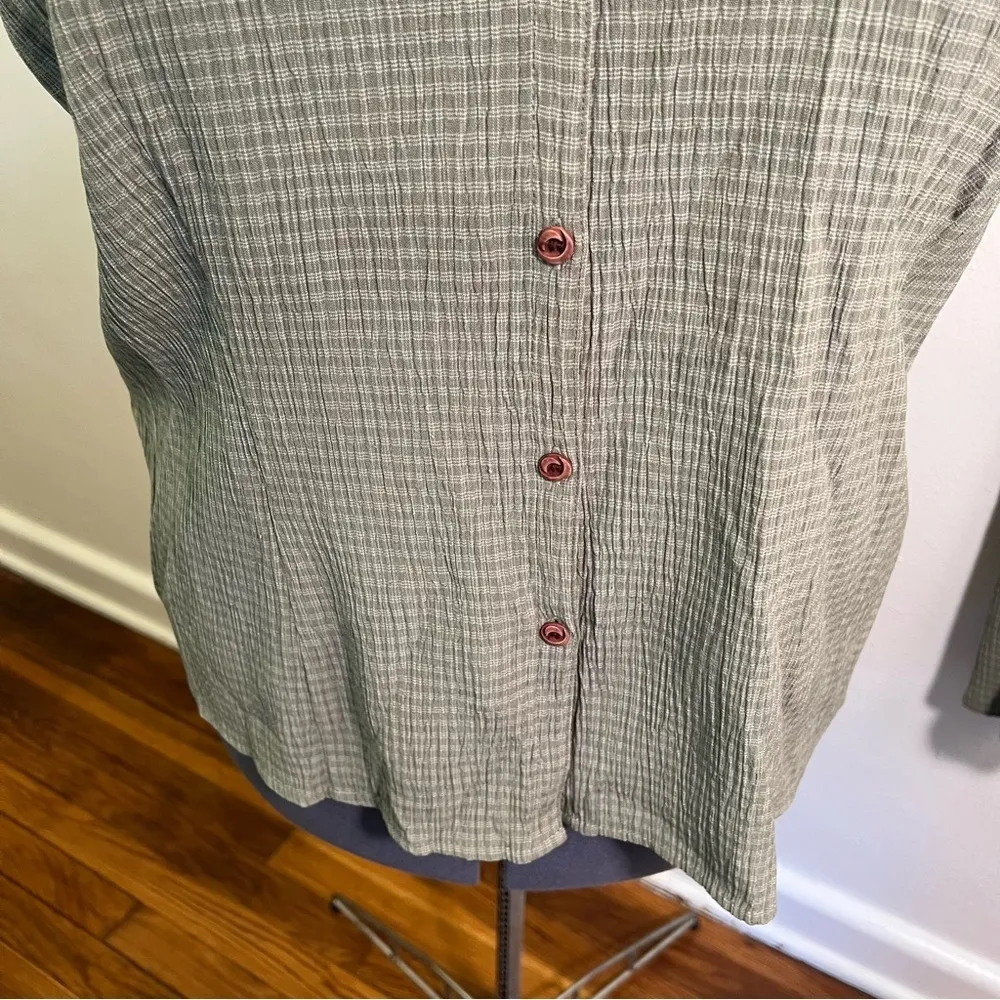 Vintage JM Collection Pant Set Sage Green 16 - Image 5