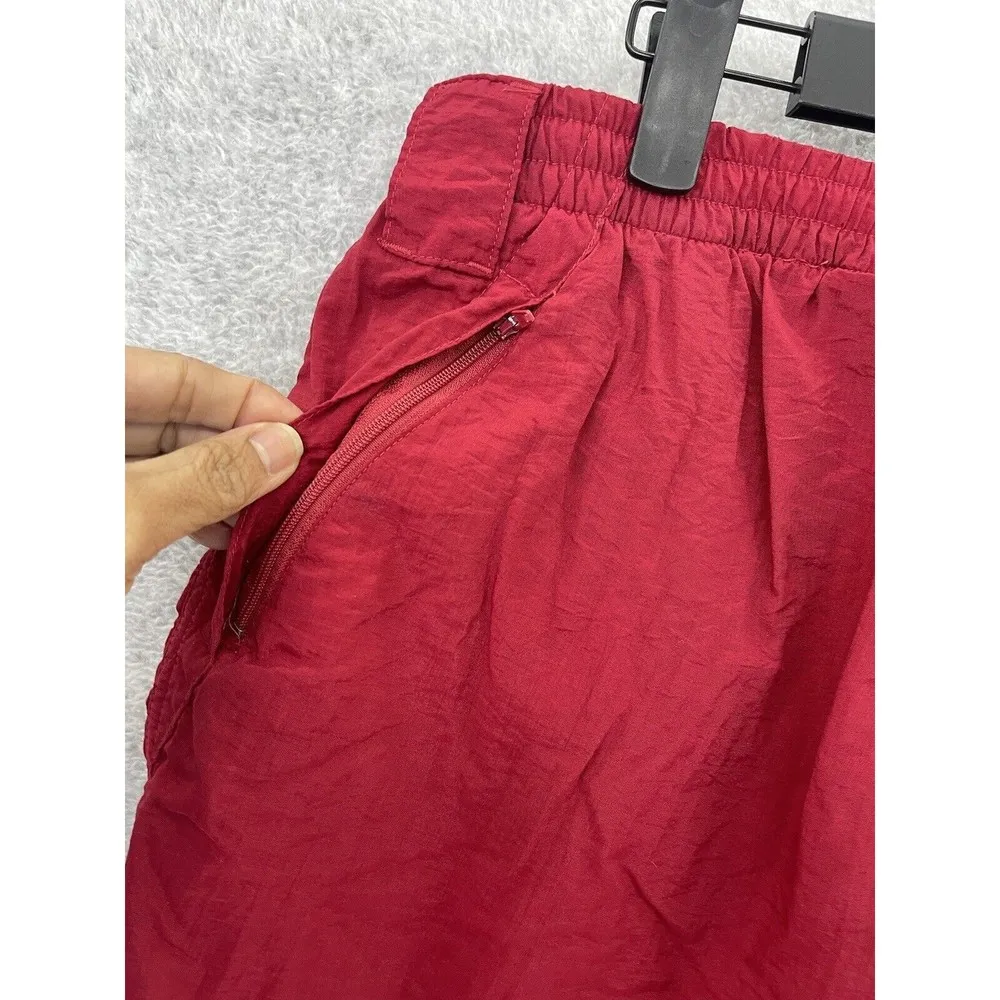 Moose Creek Women's Shorts Solid Red Utility Cargo Nylon Outdoor Size Large - Image 7