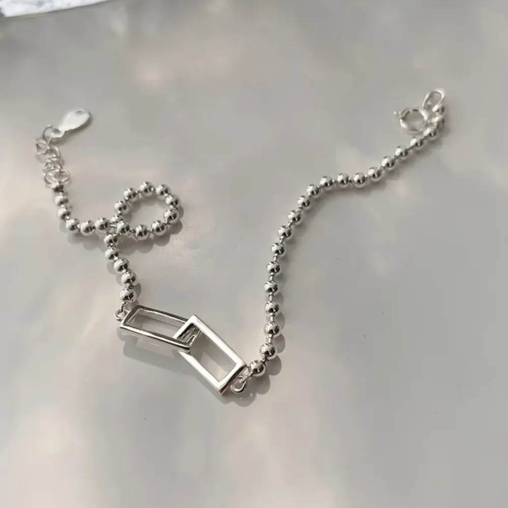 Rectangle Bracelet Silver - Image 11