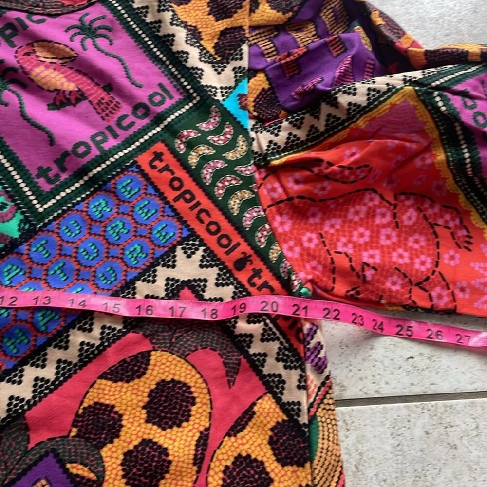 Farm Rio The Dotted Patch Scarf Sweatshirt - Image 14