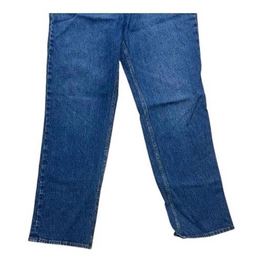 Abercrombie & Fitch Women Blue Size 30/10R The Straight Mid Rise Mid Wash Jeans - Image 4
