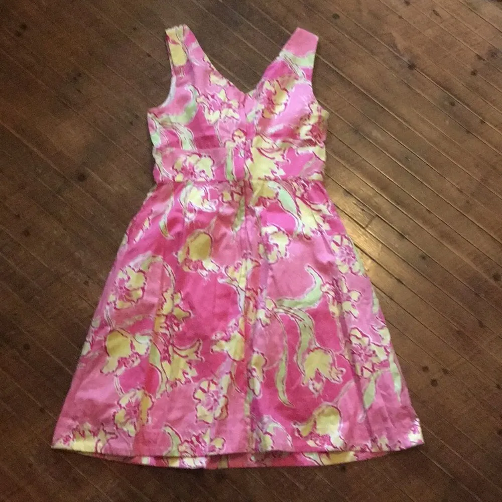 Lilly Pulitzer Parker  in Hotty Pink size 4 designer dress - Image 6