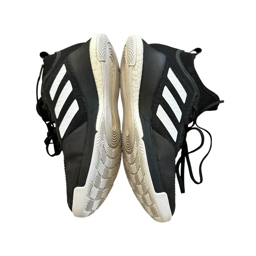 adidas Crazyflight Mid Black White Women’s Volleyball Shoes Size 8.5 - Image 5