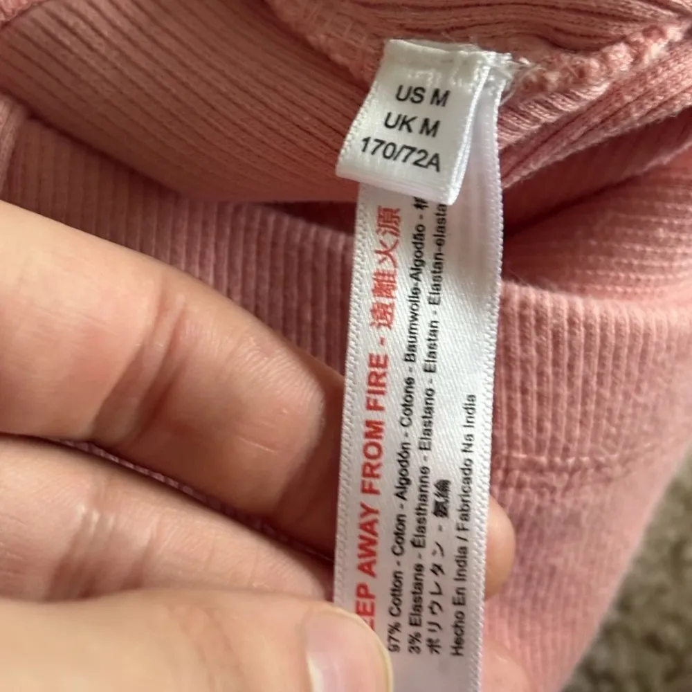 Out From Under Ryan Ribbed Flare Pant Knit Urban Outfitters Festival Pink Large - Image 6