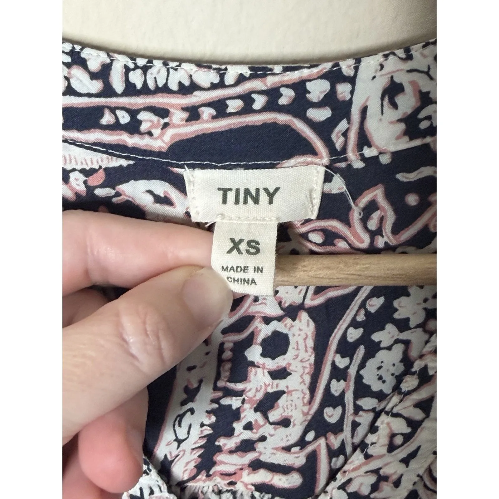 Anthropologie Tiny Caviana Shirtdress Flowy Women’s Size XS - Image 5