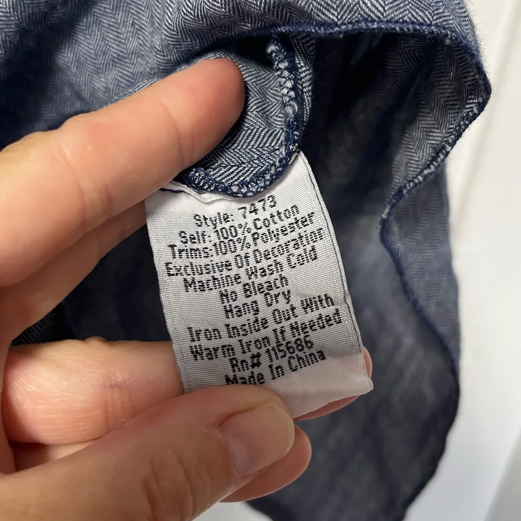 Johnny Was 3J Workshop Mya Drape Embroidered Feather Tunic Top Blouse size XS - Image 6