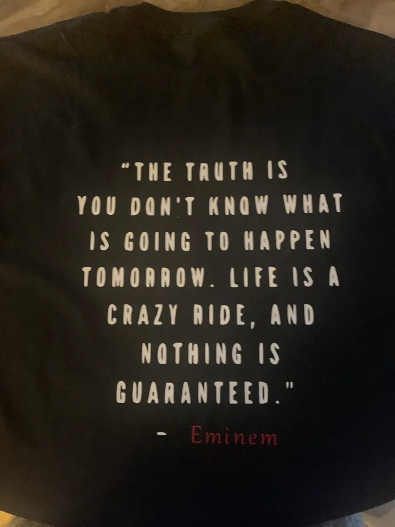 Eminem Tee Black Size M - Image 7