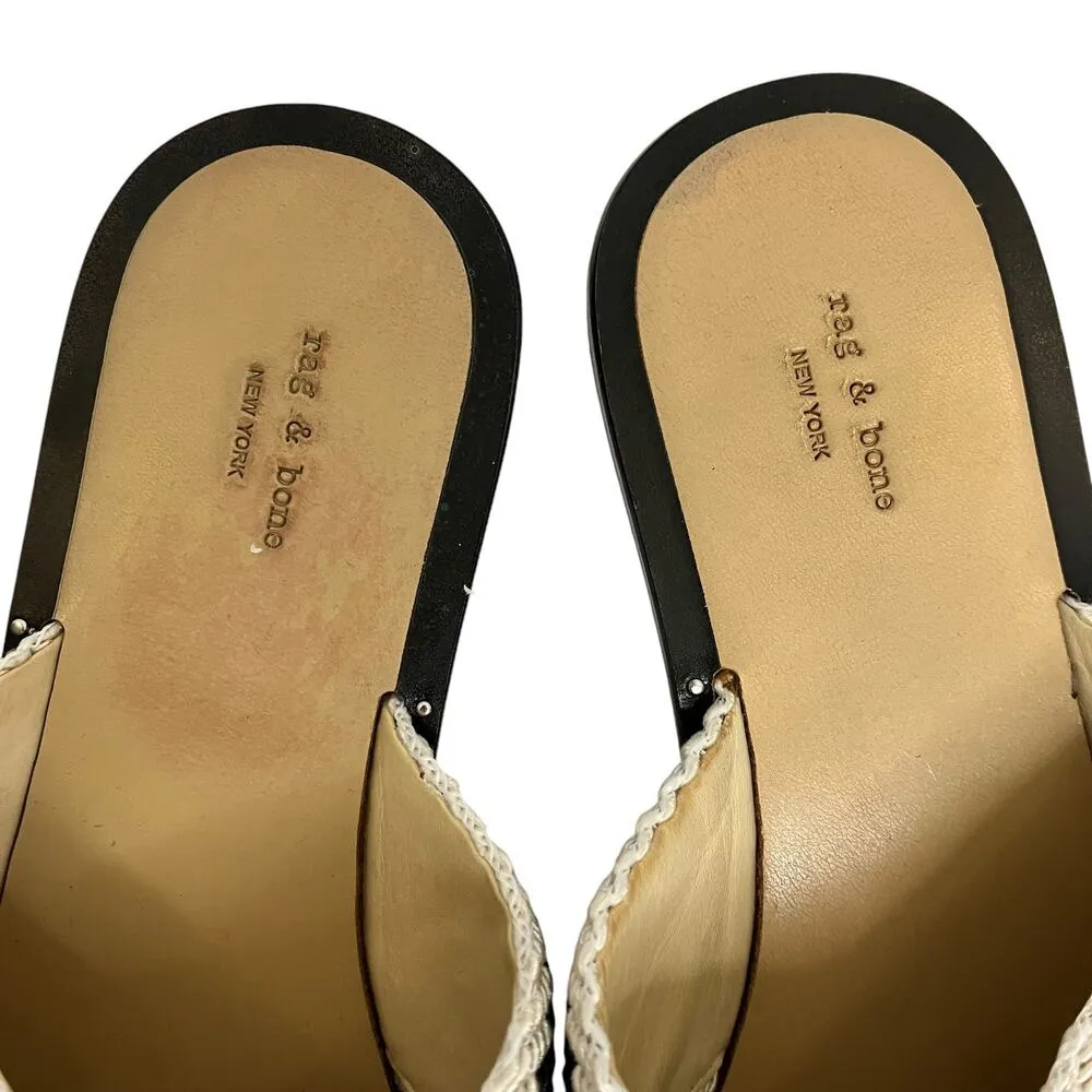 Rag and Bone  Women's Keaton Slides Size 36 - Image 3