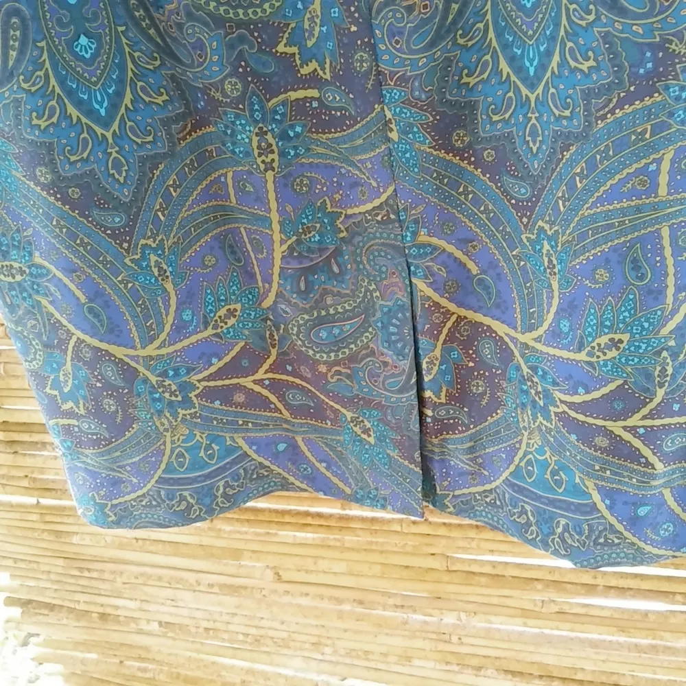 Koret 14 Rich Deep Paisley Dress Plus Blue - Image 3