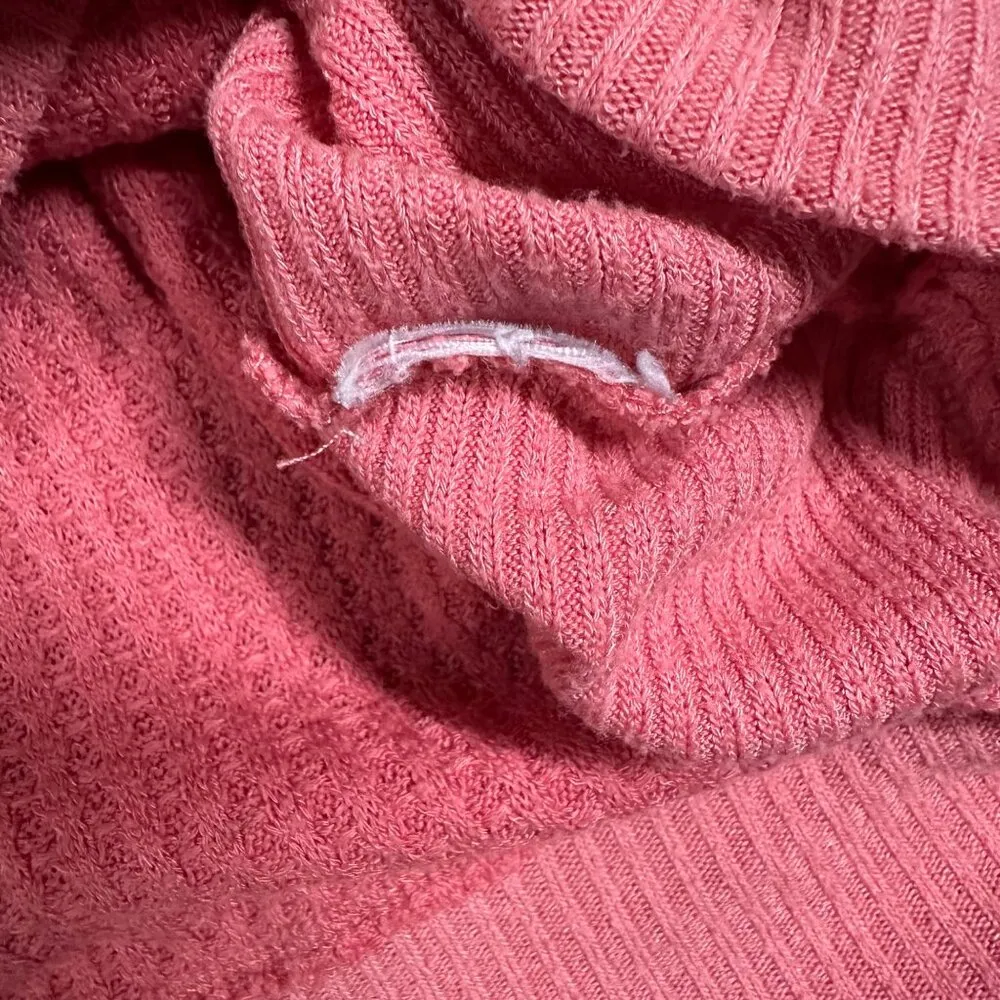 Free People We the Free Medium Pink Santa Clara Thermal Top Long Sleeve Pullover - Image 8