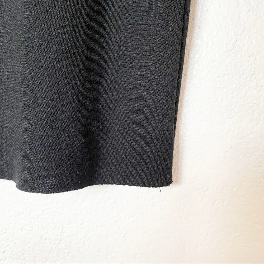 ZARA  Cropped Ruffle Sleeve Raw Hem Top Size Small - Image 5