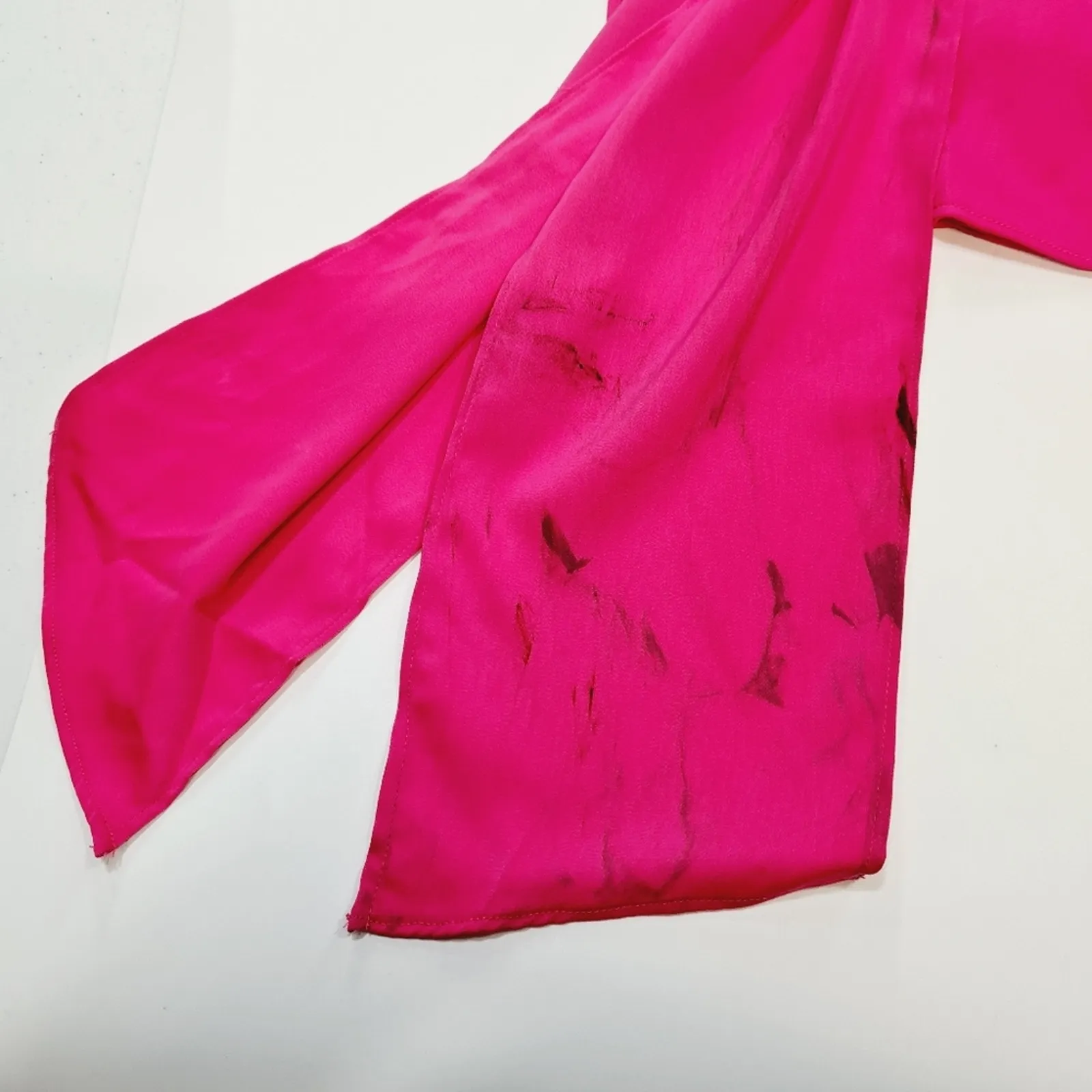 Superdown Crystal Mini Dress in Hot Pink Small - Image 6