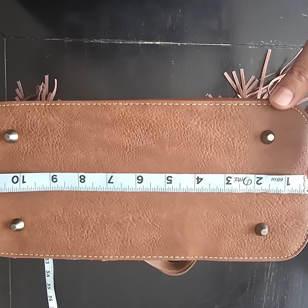 Western Aztec Tapestry‎ Concealed Tribal Carry Tote Bag Ivory - Image 9