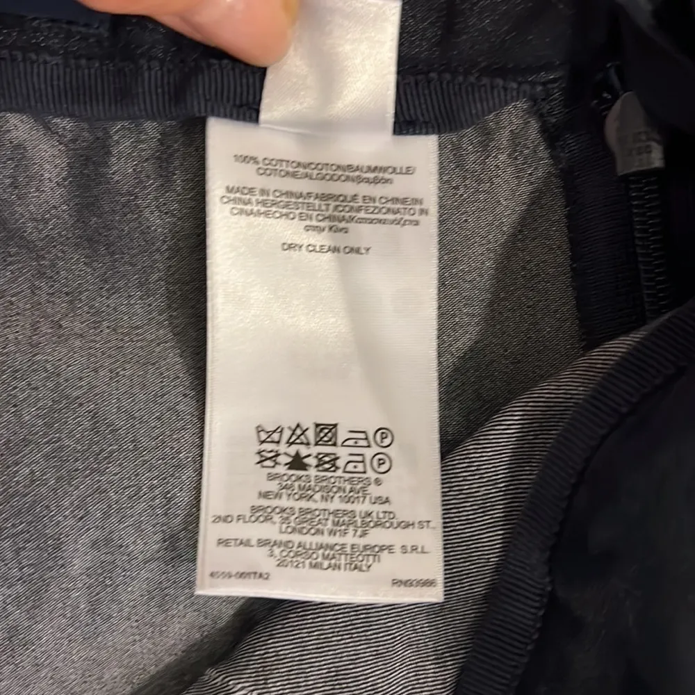 Brooks Brothers Natalie Fit light denim trouser, size zip, 100%Cotton, size 6 - Image 13