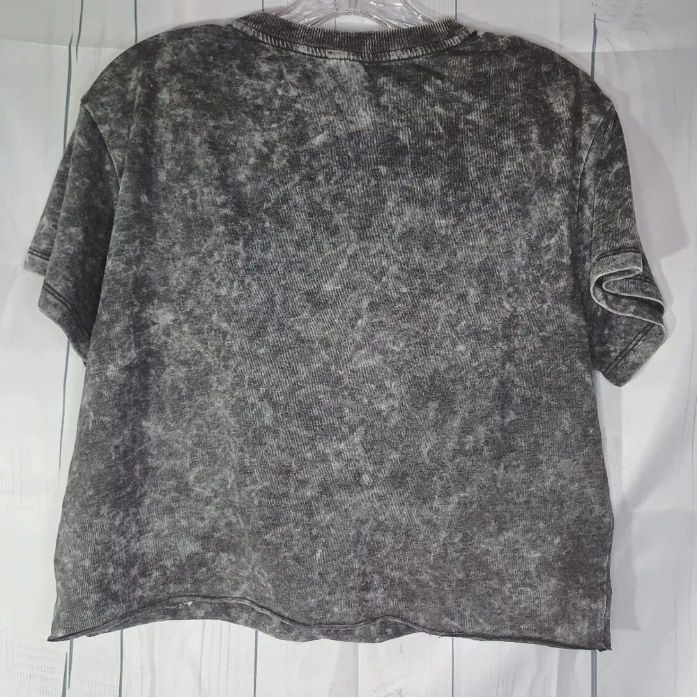 No Boundaries cropped cosmic dreams skull shirt - Image 8