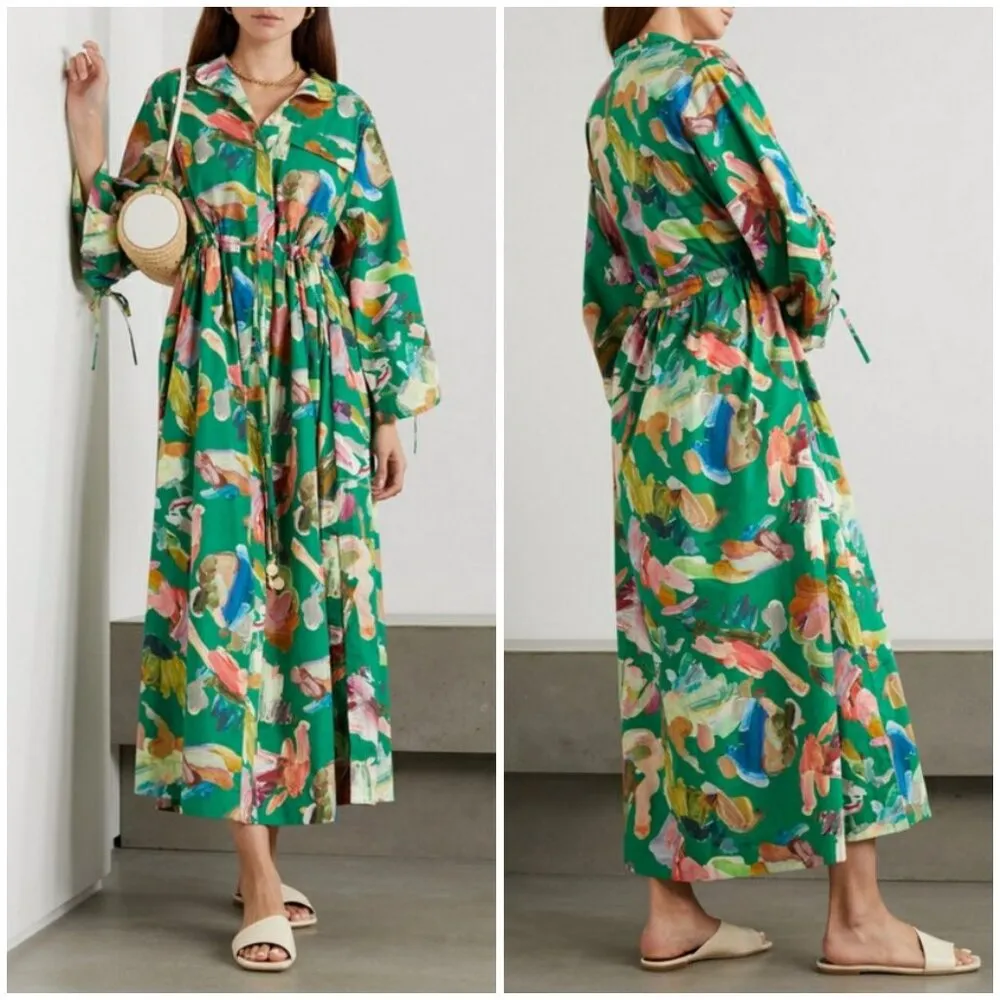 💕ALEMAIS💕 Arlo Shirt Dress ~ Multi - Image 9