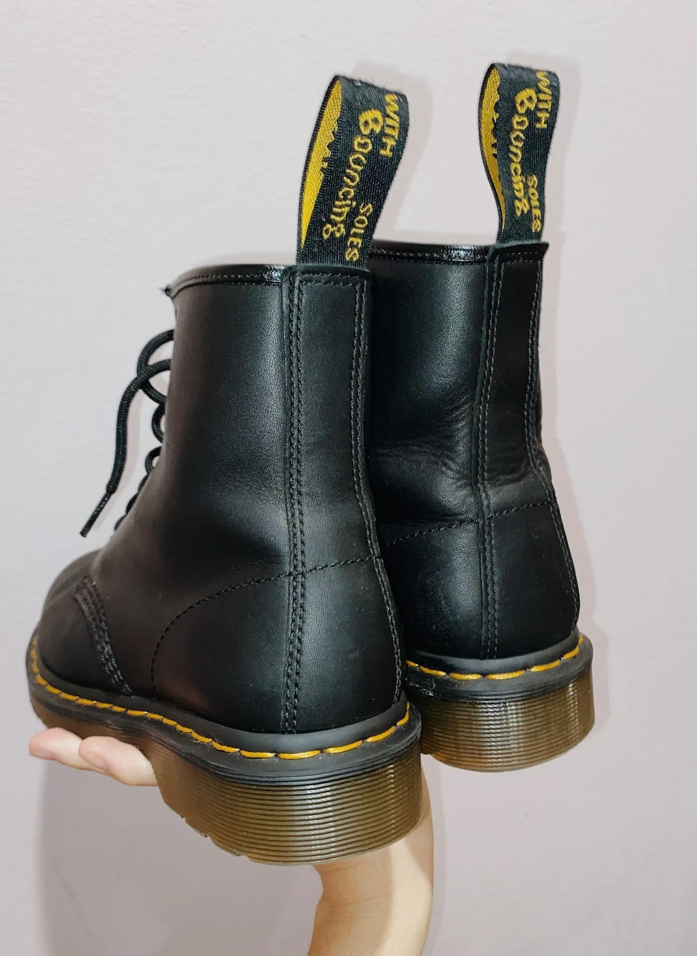 Dr. Martens Black Matte Doc Martens - Image 3