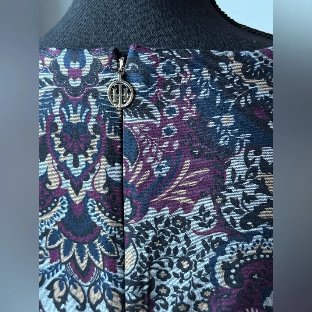 Tommy Hilfiger Paisley Print Dress Womens size 6 - Image 4