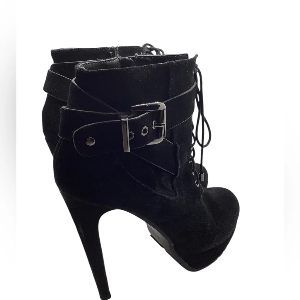 Aldo Stocklin Suede Platform Boots - Image 6