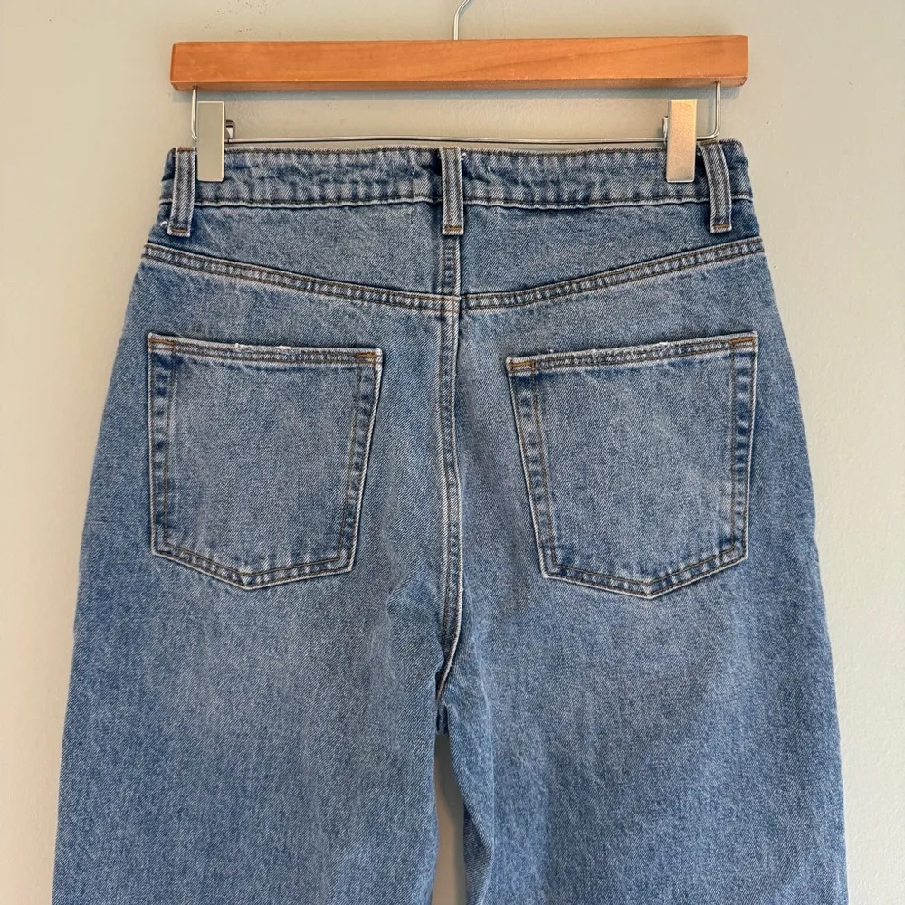 Lovers + Friends Ryan High Rise Straight Jeans Cascade - Image 10