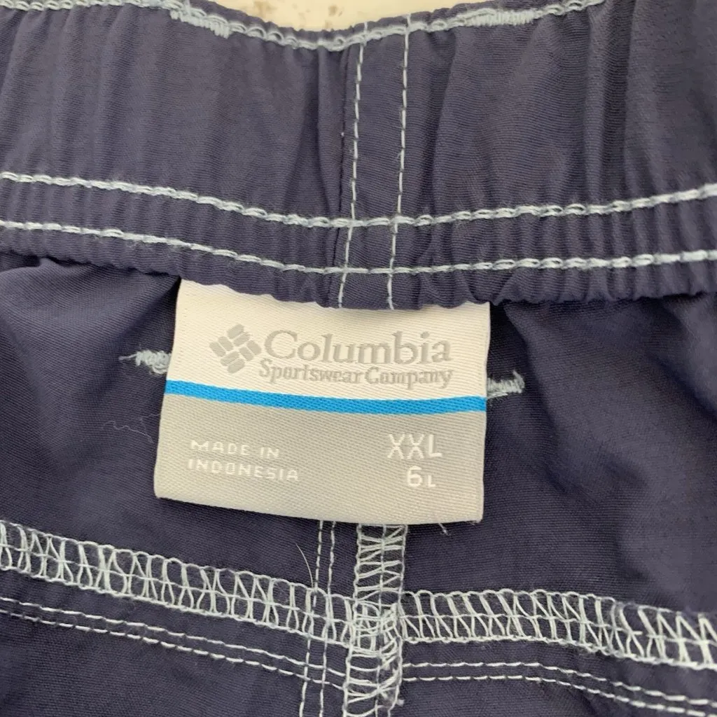 Columbia Shorts XXL Blue Hiking‎ Outdoor Activewear Casual Summer - Image 3